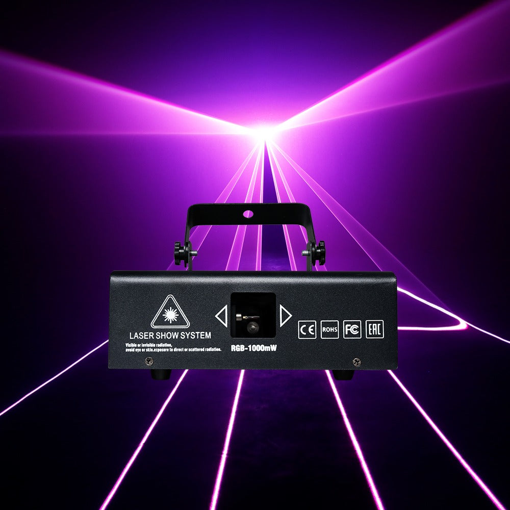 Professional 4D DMX Multi-Color DJ Laser Light – Sonido Live