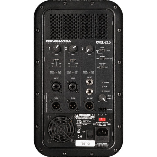Cerwin Vega CVXL-215 Dual 15" Powered Speaker - Sonido Live
