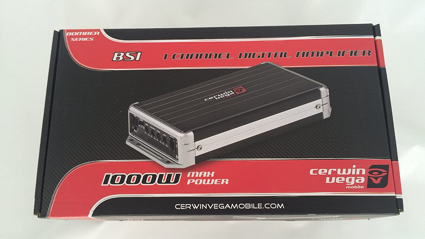 Cerwin-Vega B51 Stealth Bomber 1000W Monoblock Class D Amplifier