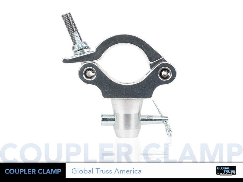 Global Truss Coupler Clamp  - Heavy Duty Clamp With Half Coupler For 50mm Tubing - Sonido Live