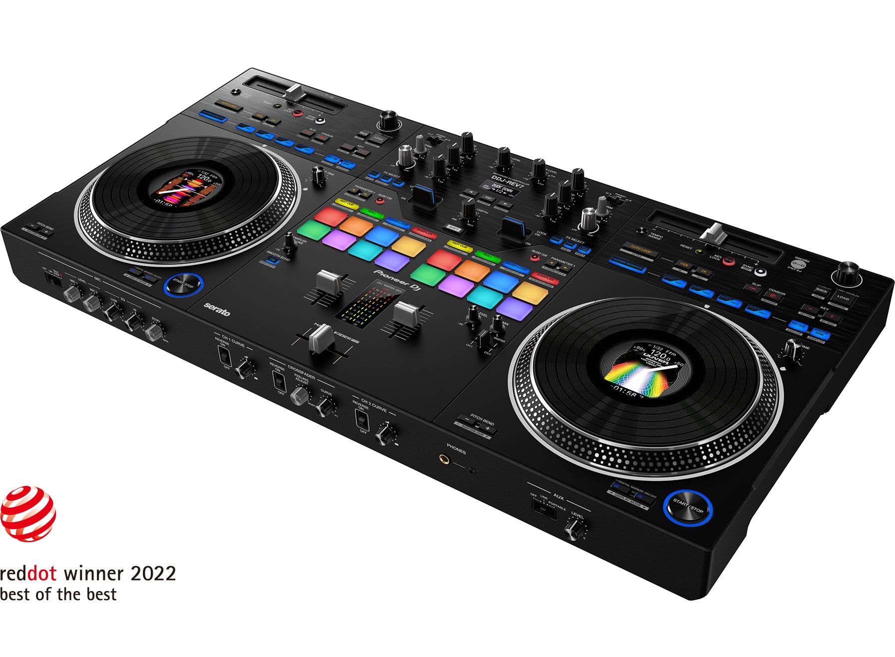Pioneer DJ DDJ-REV7 Scratch-style 2-channel Professional DJ Controller (OPEN BOX UNIT)