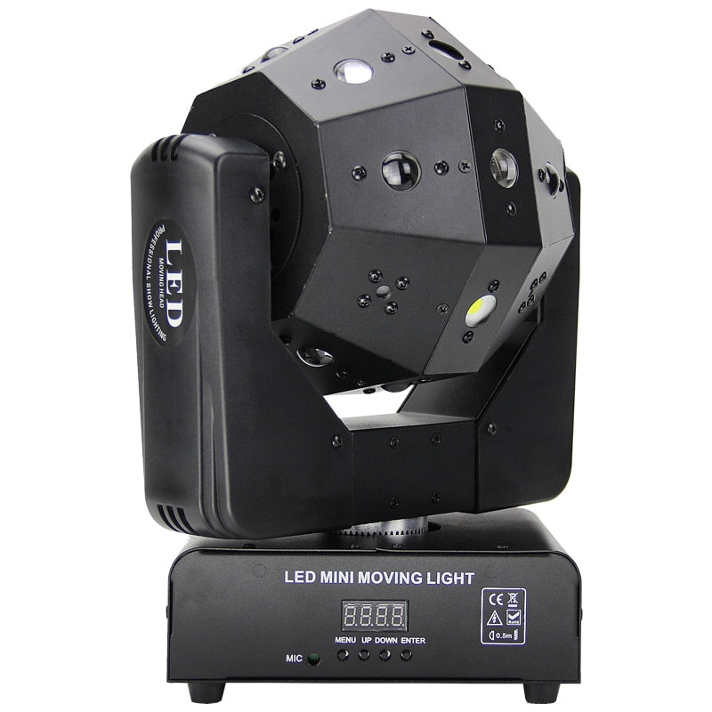 Sonido Live RGBW 120-Watts LED Beam / Laser / Strobe DJ Moving Head Light