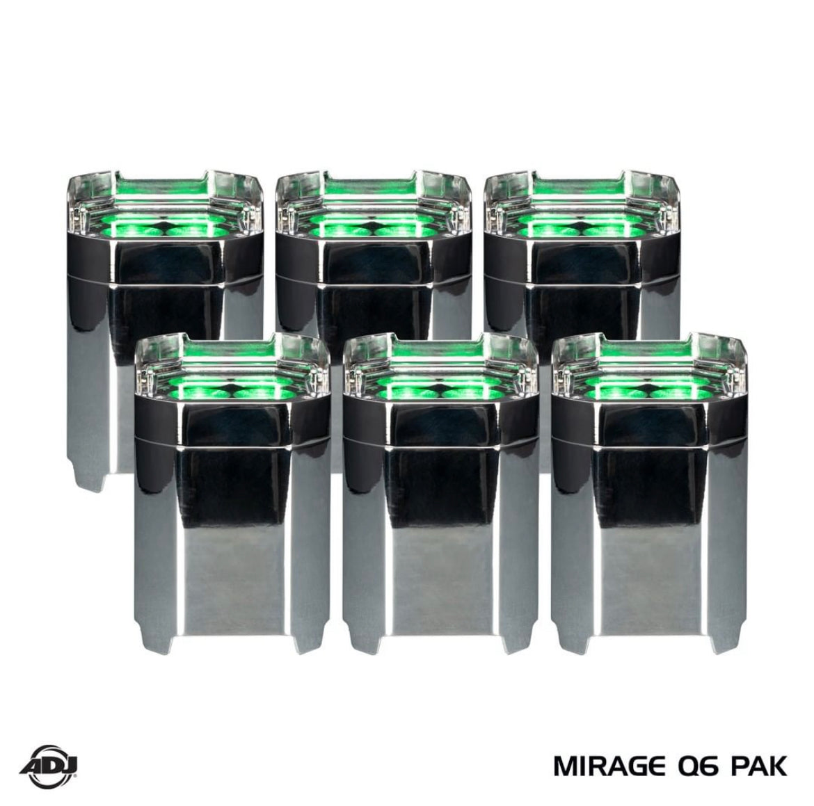 American DJ ADJ Mirage Q6 PAK Rechargeable Event Lighting System [B-STOCK]