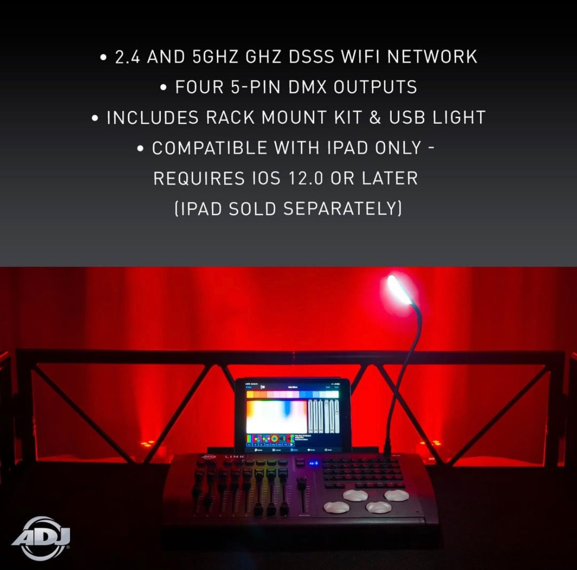 American DJ ADJ Link 4-universe DMX Controller [B-STOCK]