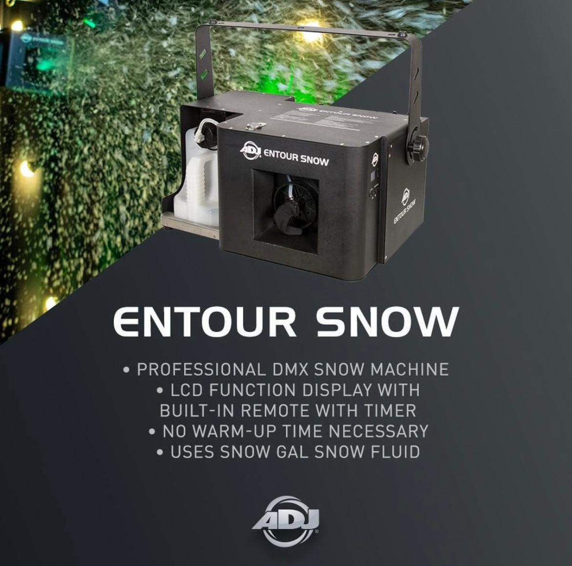 American DJ Entour Snow Pro Grade Snow Machine [B-STOCK]