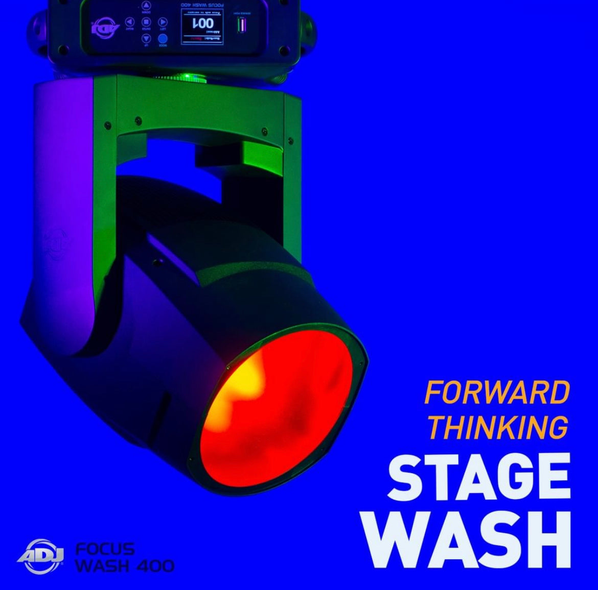 American DJ ADJ Focus Wash 400 RGBACL 400W LED Moving Head Wash [B-STOCK]