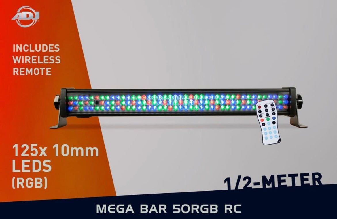 American DJ ADJ Mega Bar 50 RGB RC Light Bar