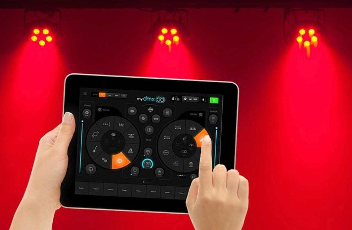 American DJ myDMX Go Lighting Control App for Tablets [B-STOCK]