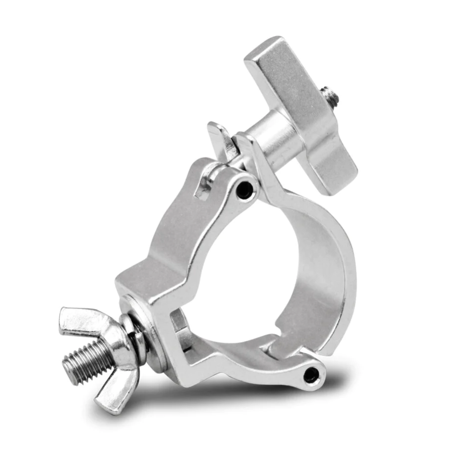 Mini Light Duty Clamp 220 lbs Max Weight, Silver