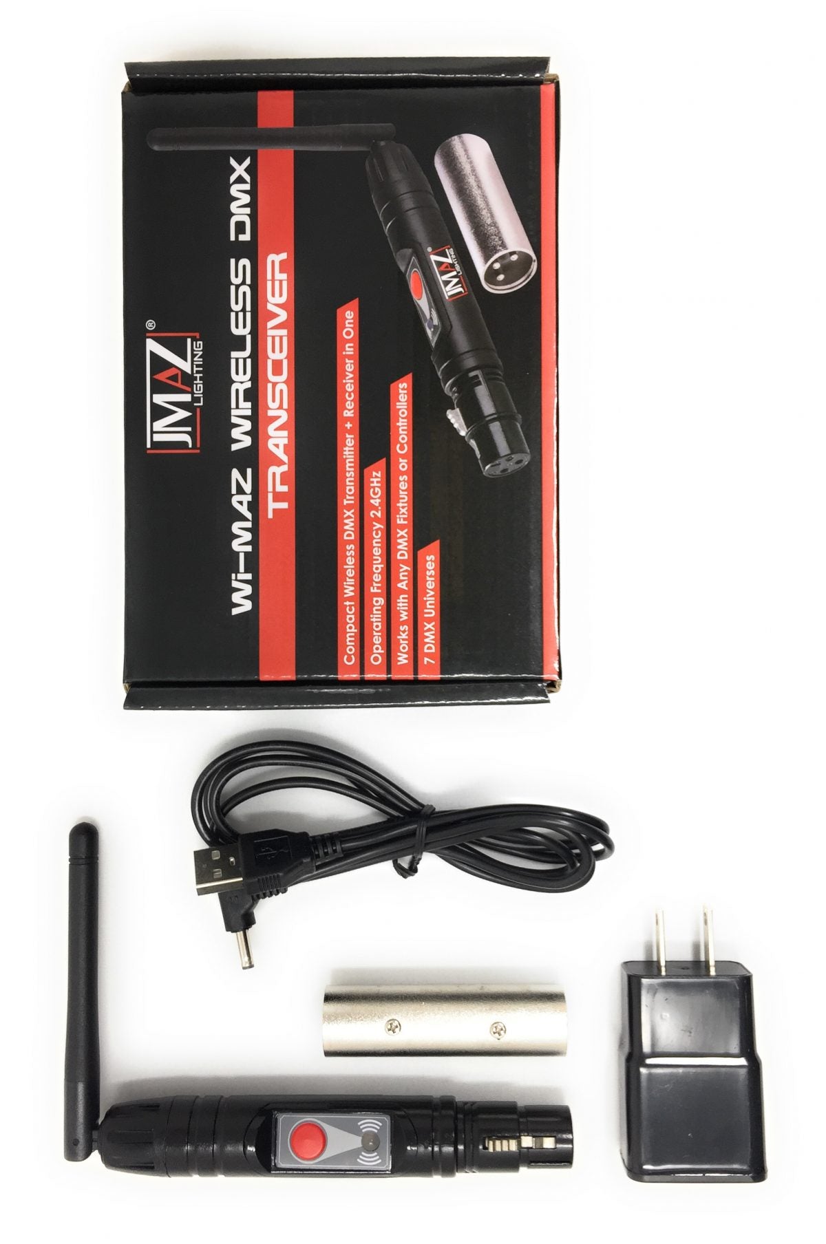 JMAZ Wi-MAZ Wireless DMX Transceiver