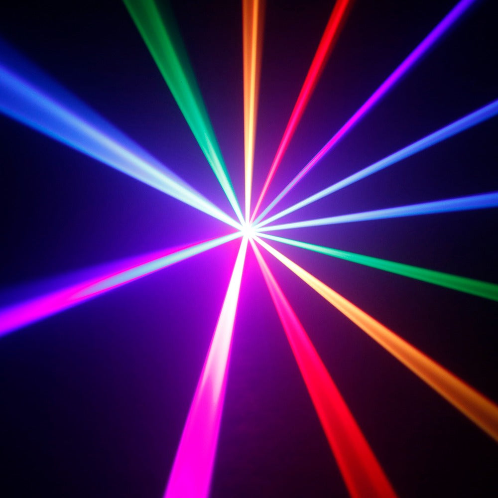 Professional 4D DMX Multi-Color DJ Laser Light