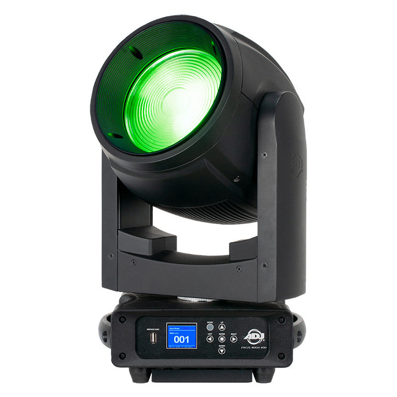 American DJ Focus Wash 400 RGBACL (Red, Green, Blue, Amber, Cyan and Lime) LED Moving Head Wash