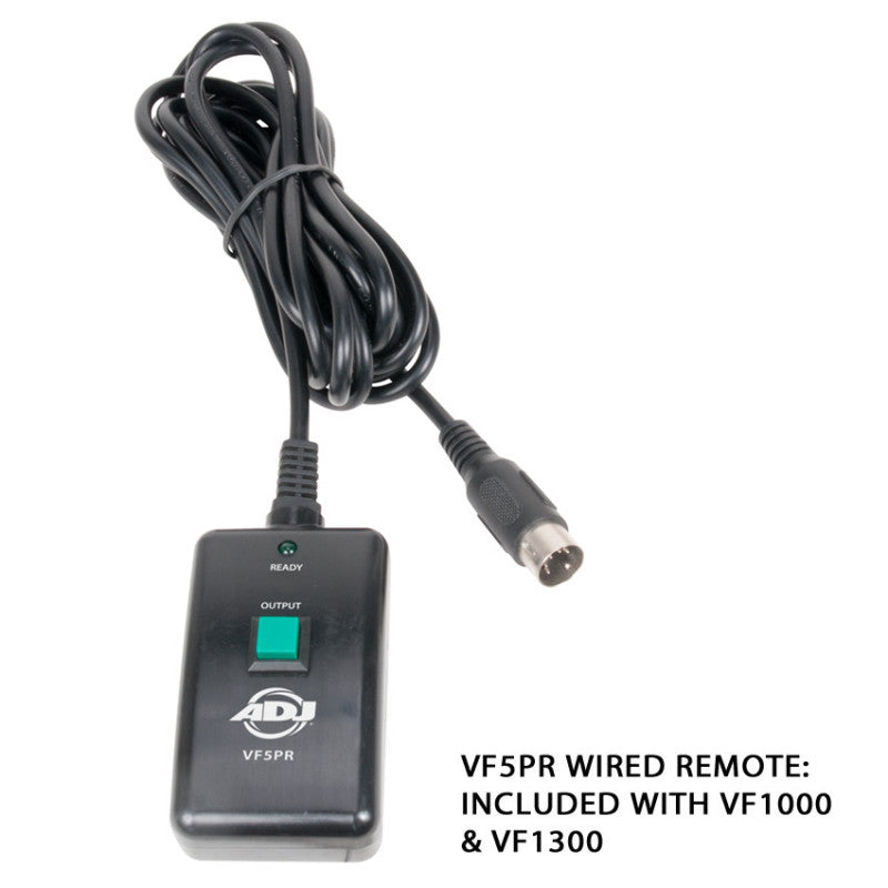 American DJ ADJ VF5PR Wired Fog Trigger Remote for VF1000 and VF1300 Fog Machines